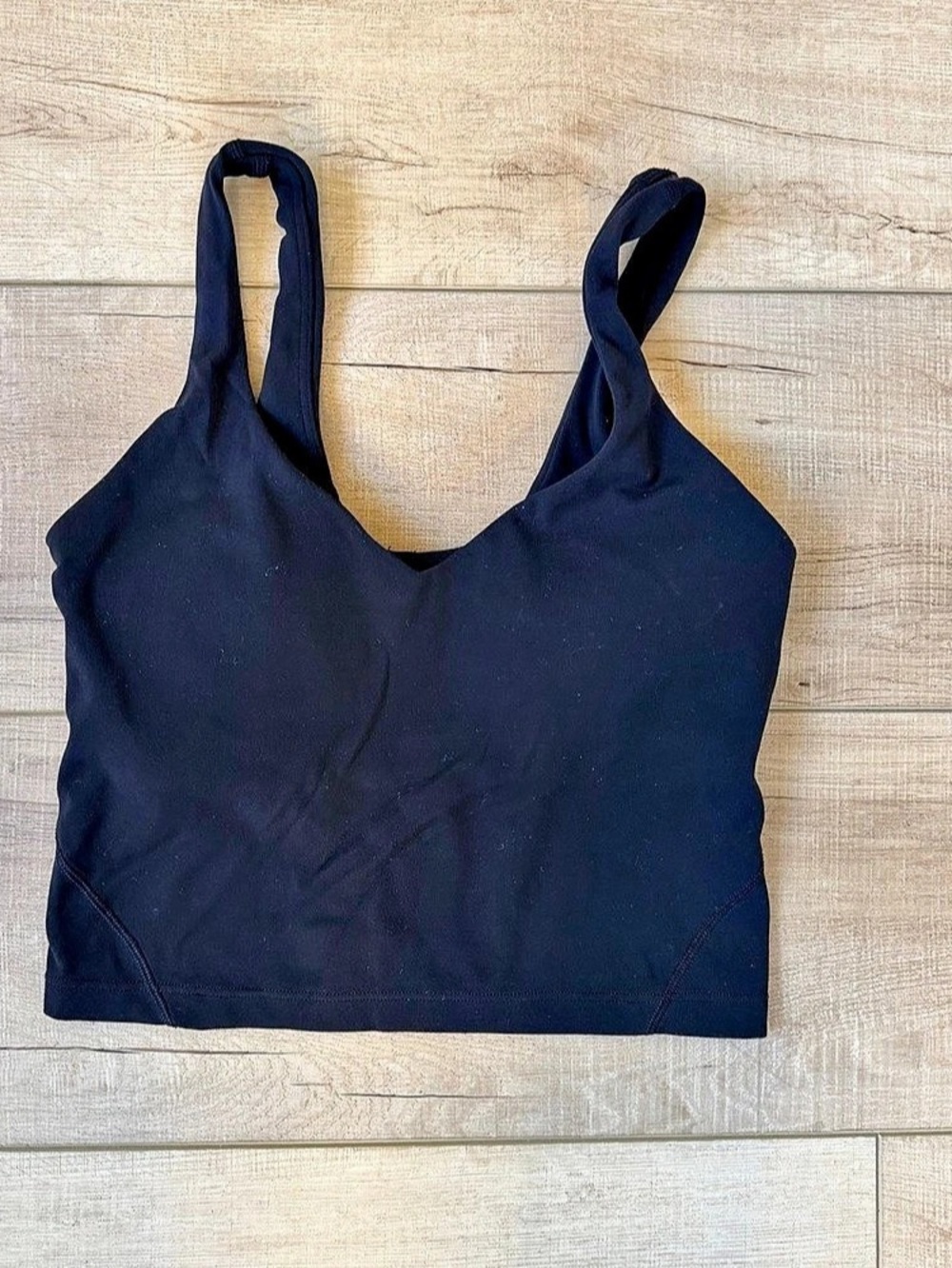 LULULEMON Align Tank Top Women’s Black Size 2 Tank Bra Yoga Athletic Sports